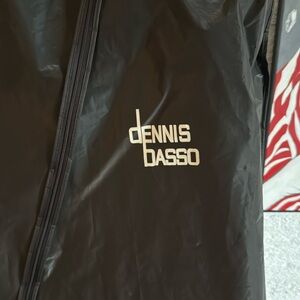 Dennis basso faux fur coat